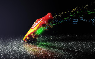 Colorful object grass black background - alain tasso free wallpaper