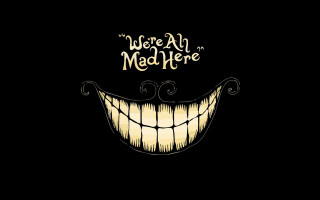 Creepy smile were all mad 3 - a creepy smile free wallpaper