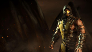 Yellow armor embers starry night - a yellow light free wallpaper