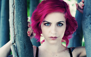 Red hair piercings forest gothic - andrea orcagna free wallpaper