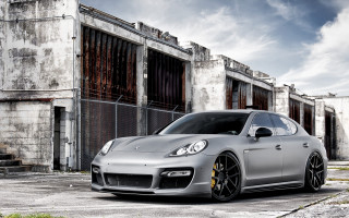 Silver sports car building gate - anthony s waters free wallpaper