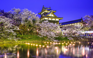 Eishosai choki tokyo lake cityscape - eishōsai chōki free wallpaper