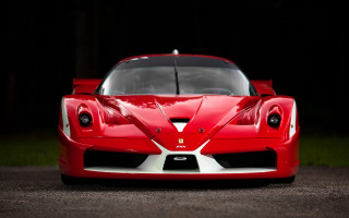 Red sports car hood up 6 - its hood free wallpaper