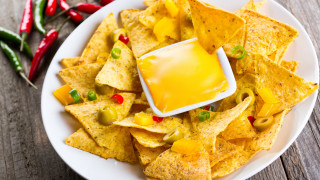 Nachos dip peppers food photography - the side of the plate free wallpaper