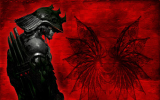 Knight dragon winged redmoon armor - baiōken eishun free wallpaper for desktop