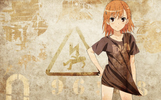 Girl red hair wall sign - u free wallpaper