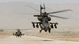 Military helicopters runway mountains person - 100mm free wallpaper