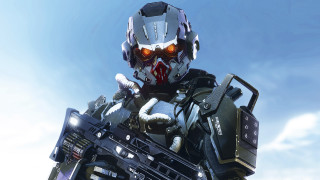 Robot gun sky clouds blue - a robot free wallpaper