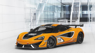Sports car building staircase white - a white wall behind free wallpaper