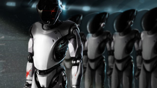 Robot afrofuturism mannequins damaged powerarmor - a robot free wallpaper