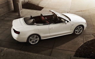 White convertible car dream photorealism - convertible free wallpaper
