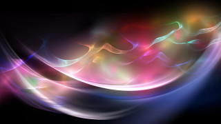 Colorful abstract black background swirl - swirl free wallpaper