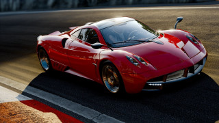 Red sports car race track 13 - a race track free wallpaper