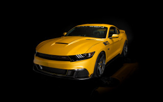 Yellow sports car reflection digital - a yellow sports car free wallpaper