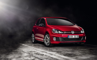 Red volkswagen smoke dark room - smoke free wallpaper for desktop