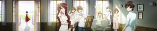 Anime characters room windows chair - a painting free wallpaper