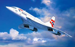 Large jetliner cloudy sky british - cloud behind free wallpaper