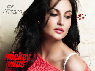 Woman black hair red sweater 2 - a red sweater free wallpaper