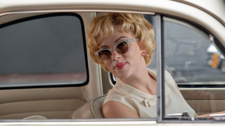 Woman car white shirt sunglasses - movie still free wallpaper