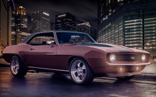 Car city night lights tokyo - dennis flanders free wallpaper
