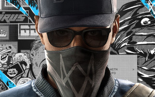 Man baseballcap bandana face mask - serial free wallpaper