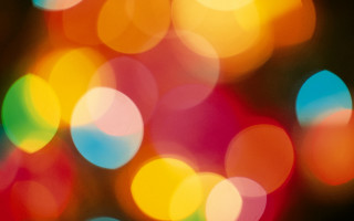 Blurry lights night sky balloon - the dark night sky free wallpaper