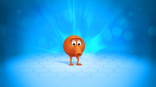 Cartoon orange pokemon rooftop sky - 2 d game art free wallpaper