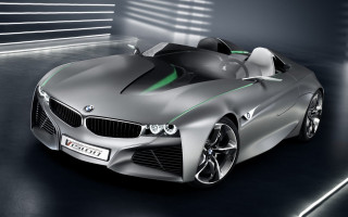Silver car green stripe hood - a silver car free wallpaper