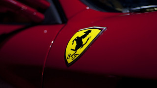 Red car emblem monkey neoclassical - a red car free wallpaper