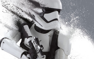 Stormtrooper water splash ambient occlusion - his hand free wallpaper