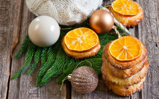 Orange slices food yarn plate - art informel free wallpaper