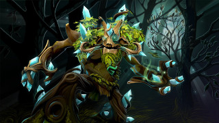 Stylized creature forest trees bushes - 8 k concept art free wallpaper