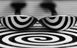 Black white shoes striped floor - floor free wallpaper