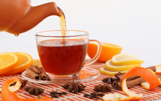 Tea pour cinnamon orange glass - afewerk tekle free wallpaper