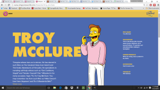 Cartoon character holding phone website - a screen free wallpaper