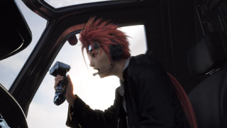Red haired man car phone - epic free wallpaper for desktop