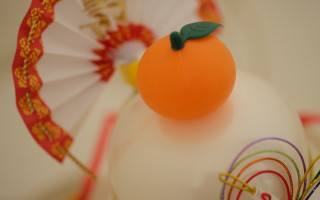 Orange umbrella fan food blurry - fan free wallpaper