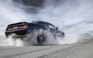 Black car smoke mountains military - end free wallpaper