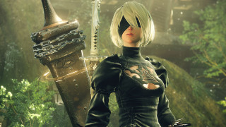 Nier automata robot sword forest - nier:automata free wallpaper