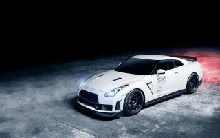 White sports car red light 6 - panfuturism free wallpaper for desktop