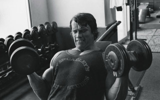Man gym barbell dumbbell towel 2 - arnold mesches free wallpaper