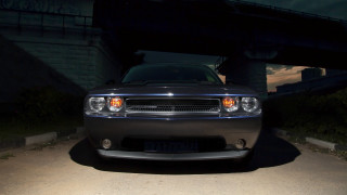 Car bridge night headlights open - under a bridge free wallpaper