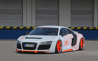 White car orange rims blue - orange rim free wallpaper
