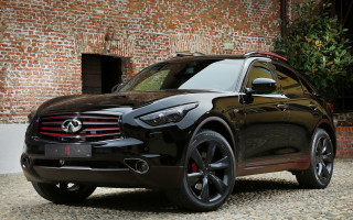 Black infiniti brick building tree - a brick building free wallpaper