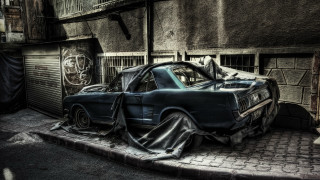 Car tarped architecture bridge city - the side of a road free wallpaper