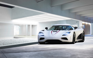 White sports car garage digital 2 - a garage free wallpaper