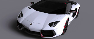 White sports car red stripes - red stripe free wallpaper