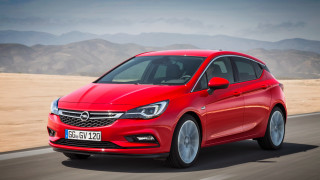 Red opel mountains cloudy road - a cloudy sky above free wallpaper for desktop