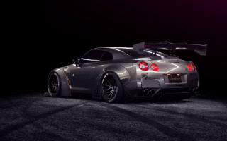 Silver sports car red light 3 - silver free wallpaper