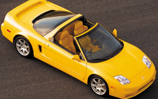 Yellow cobra sports car open - its door free wallpaper